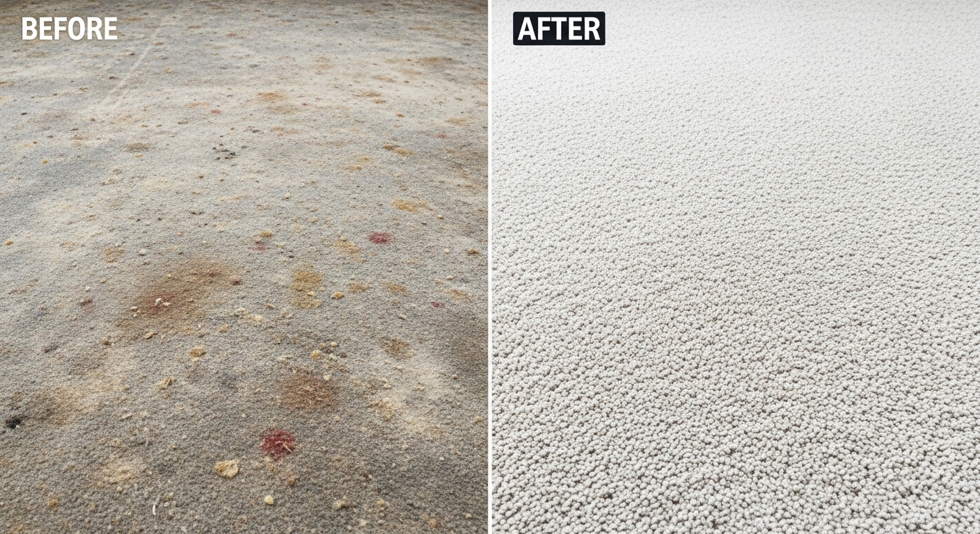 Halı Yıkama Önce Sonra