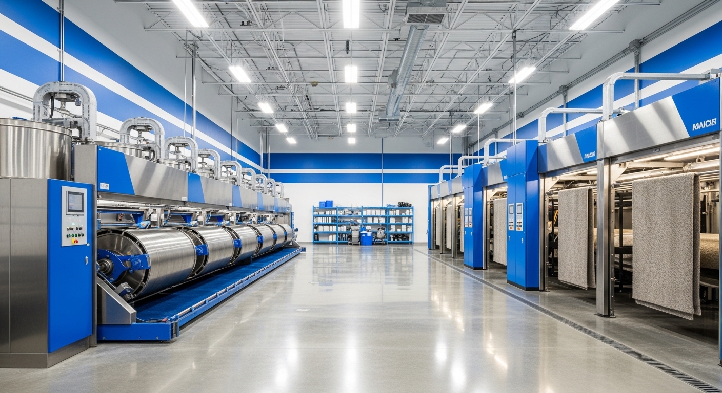 Silivri Halı Yıkama Tesis İç Görünüm